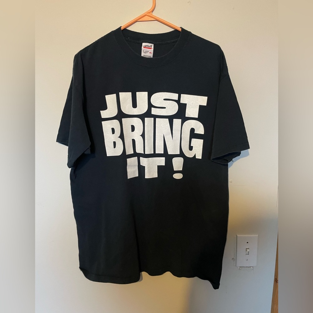 Vintage 2000s The Rock WWF Jus bring It shirt